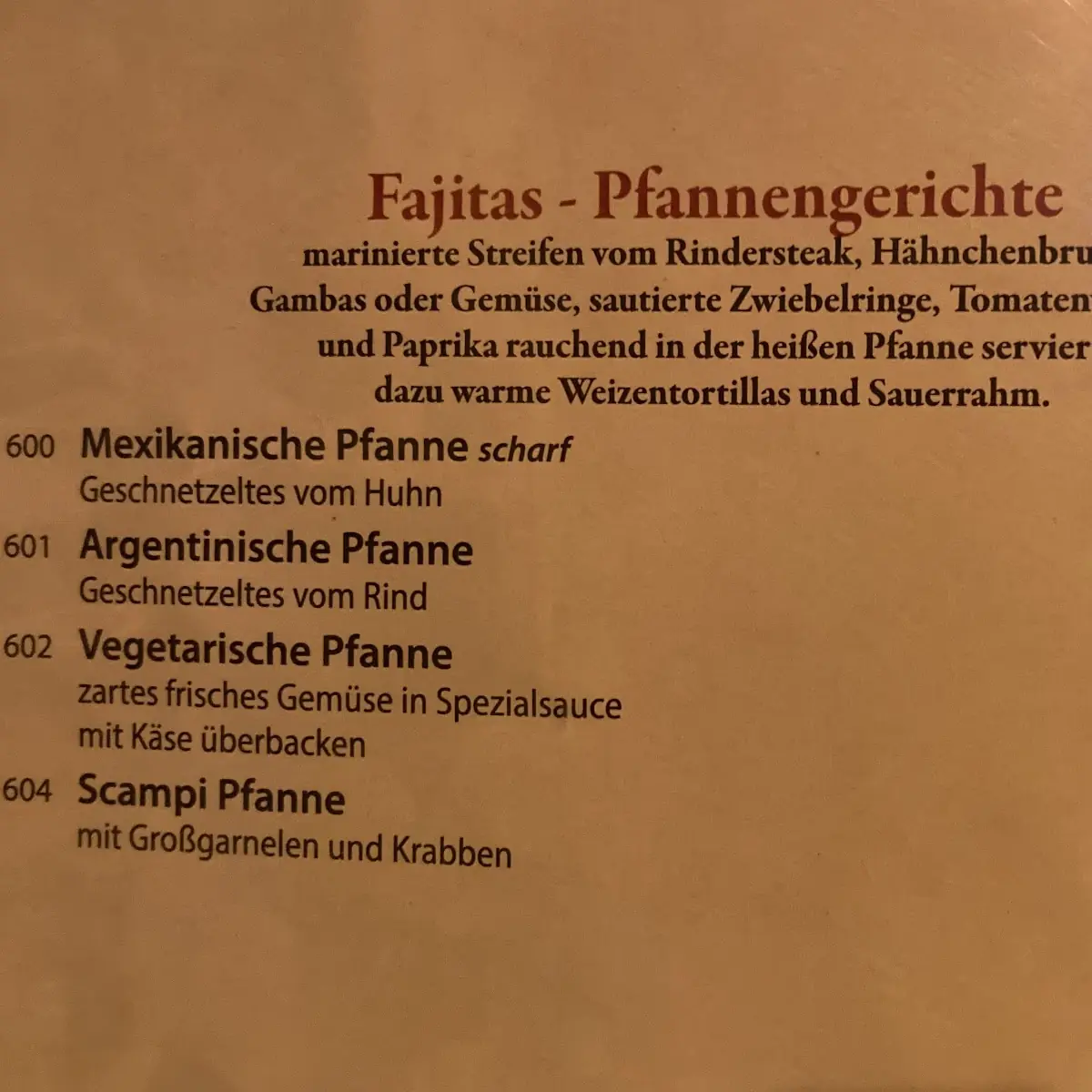 Speisekarte photo 6