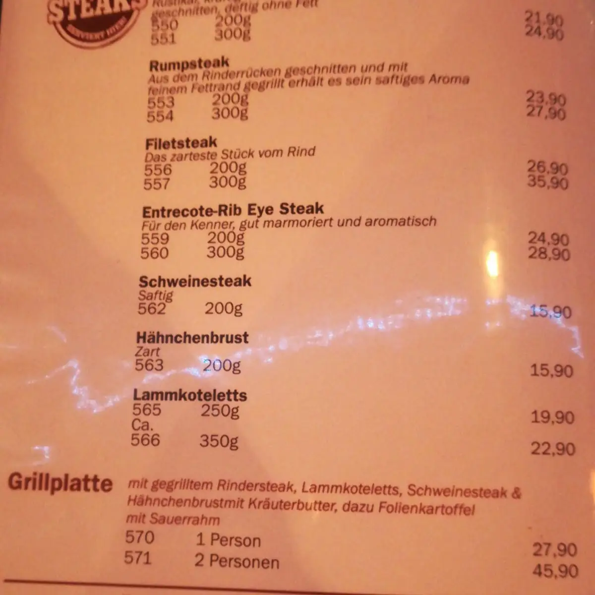 Speisekarte photo 7