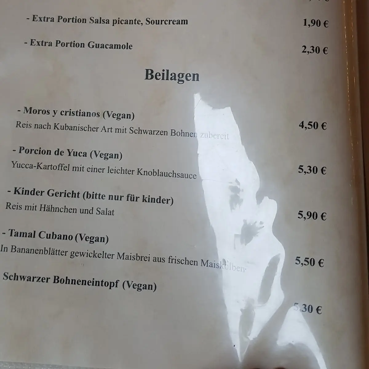 Speisekarte photo 6