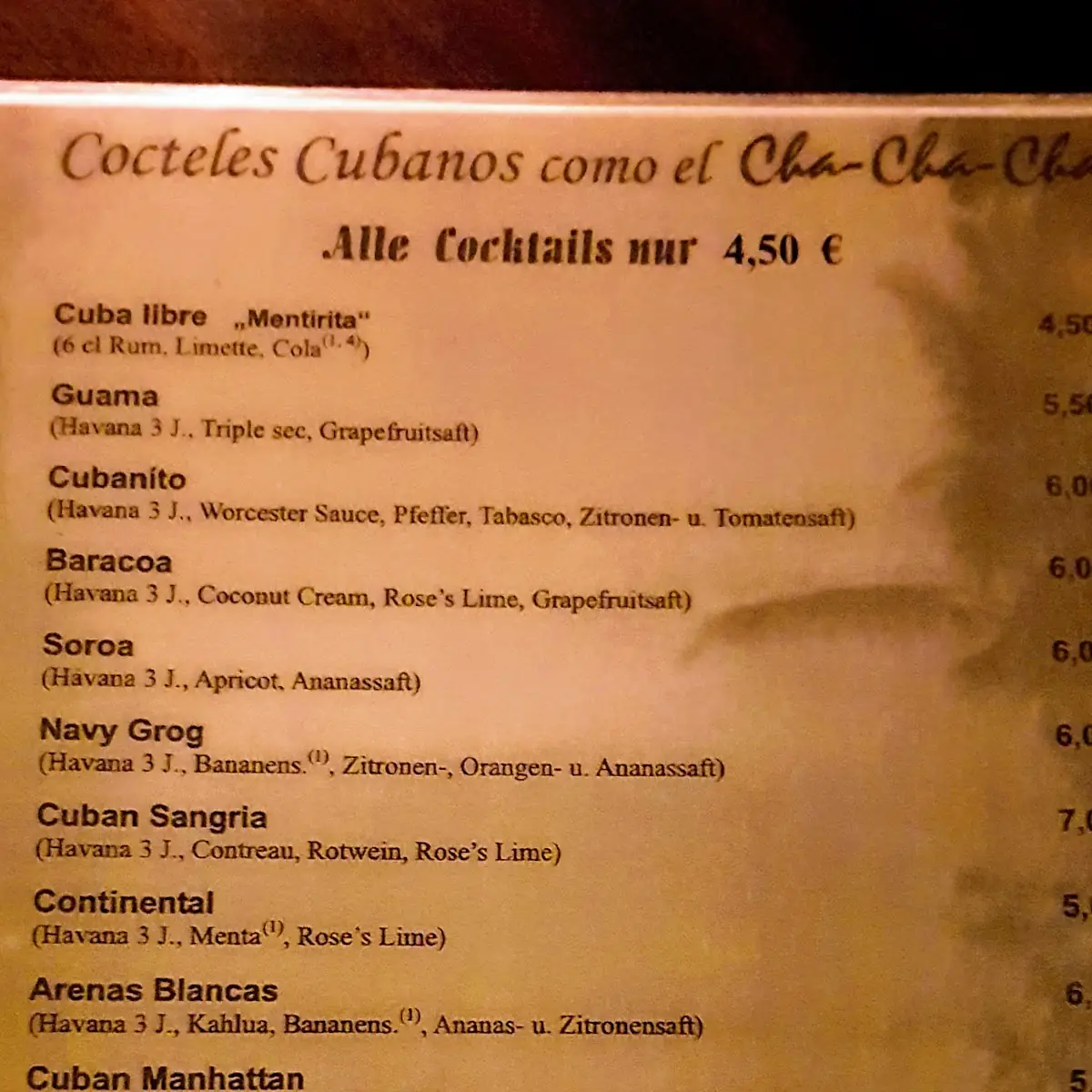 Speisekarte photo 7