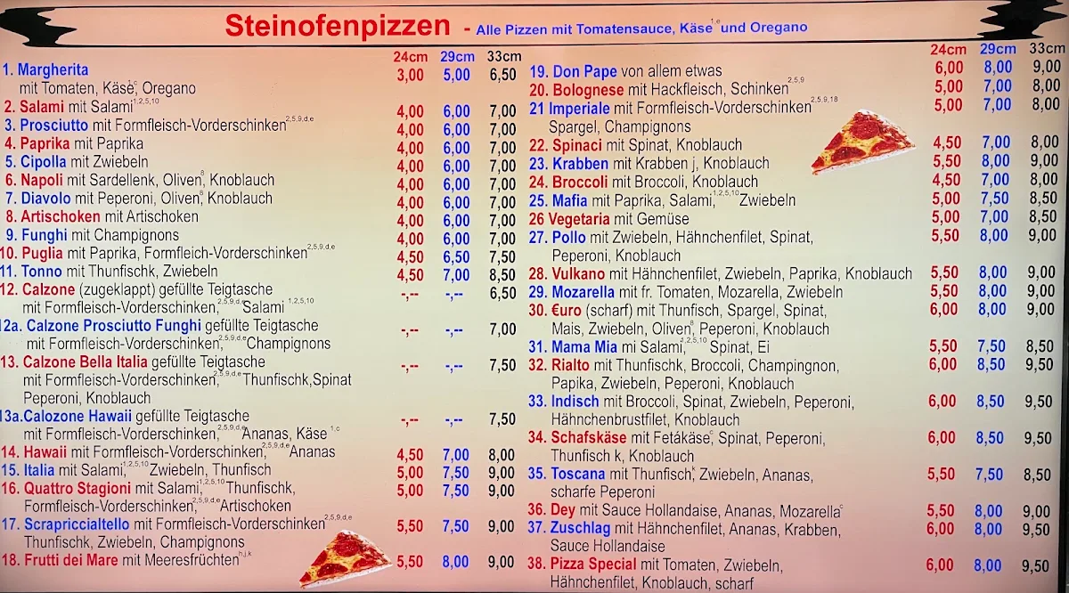 Speisekarte photo 2