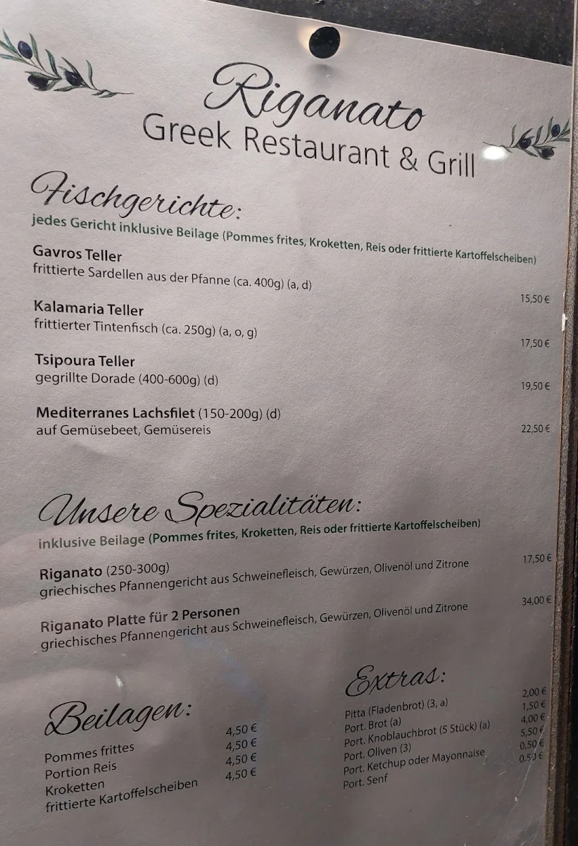 Speisekarte photo 3