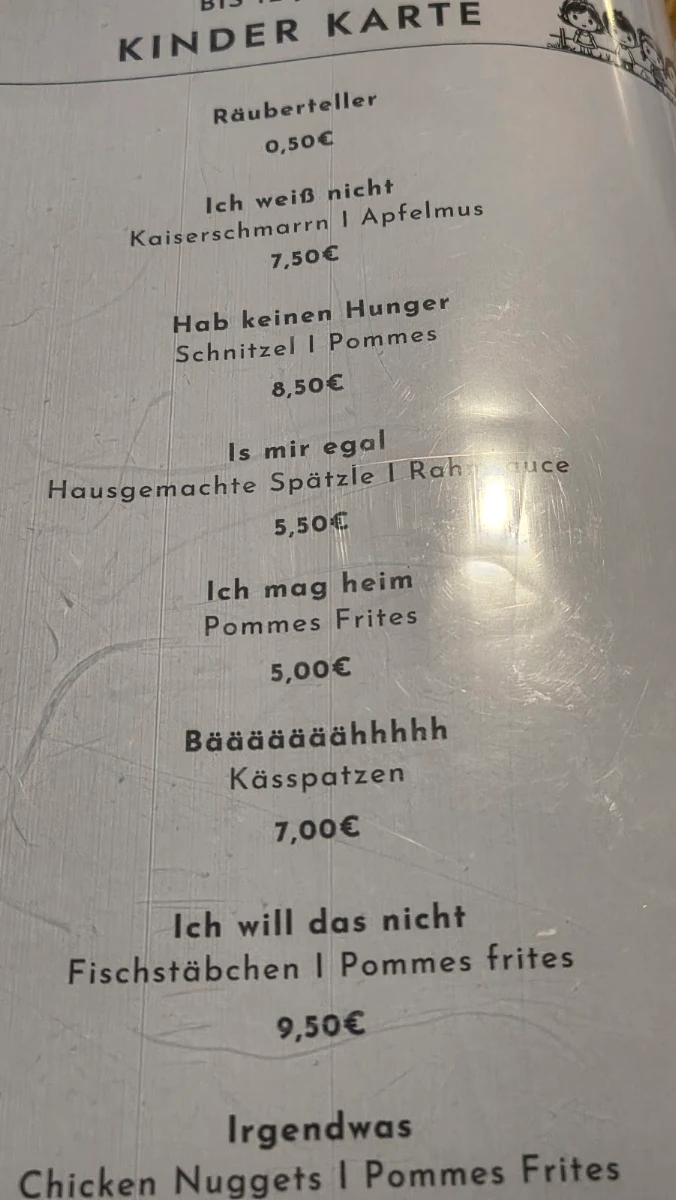 Speisekarte photo 3