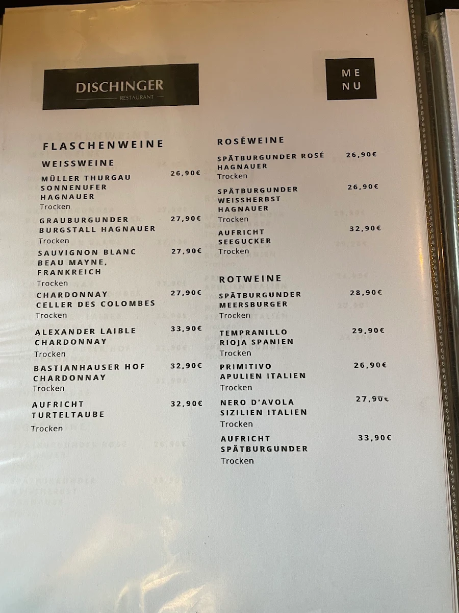 Speisekarte photo 1