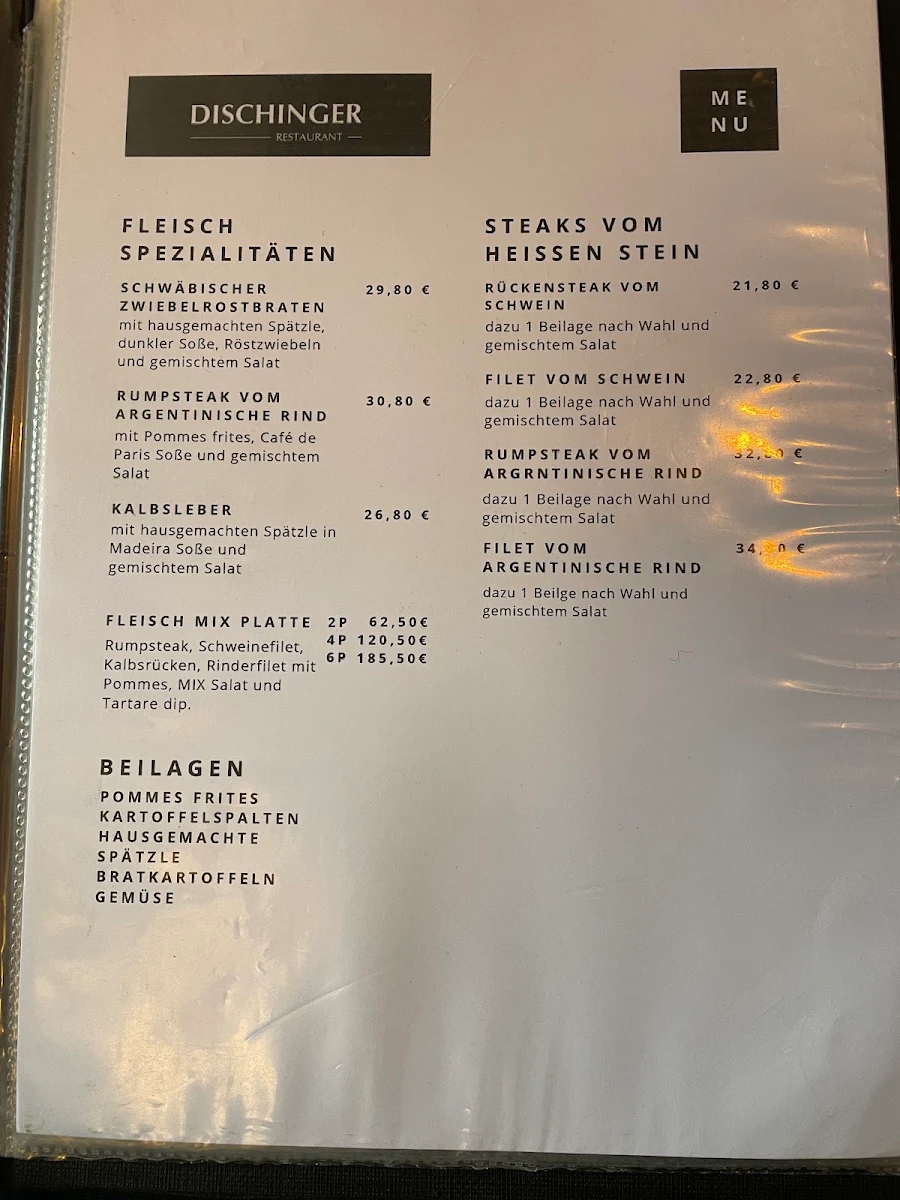 Speisekarte photo 2