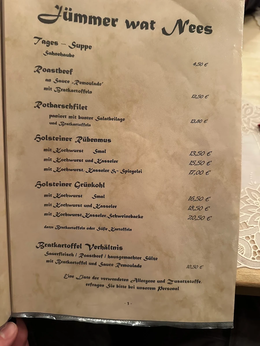 Speisekarte photo 5