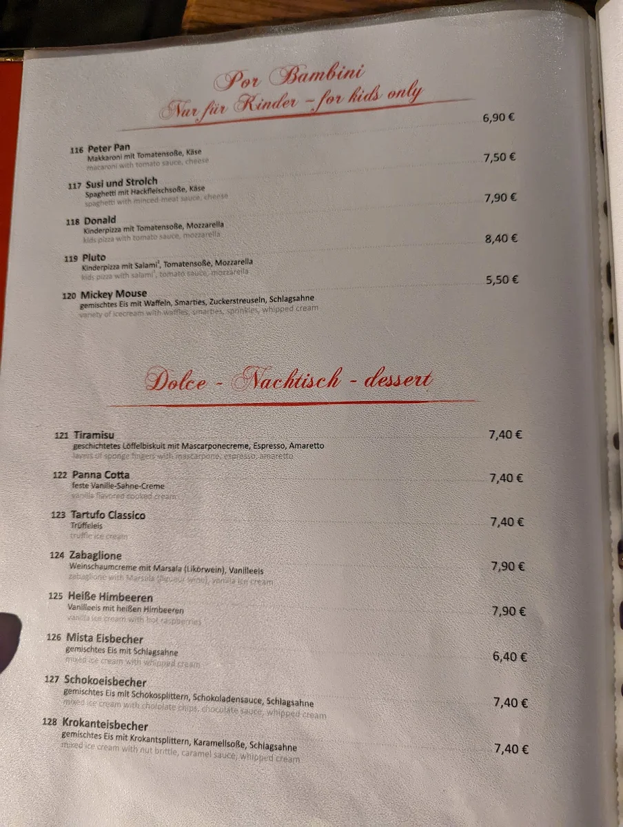 Speisekarte photo 1