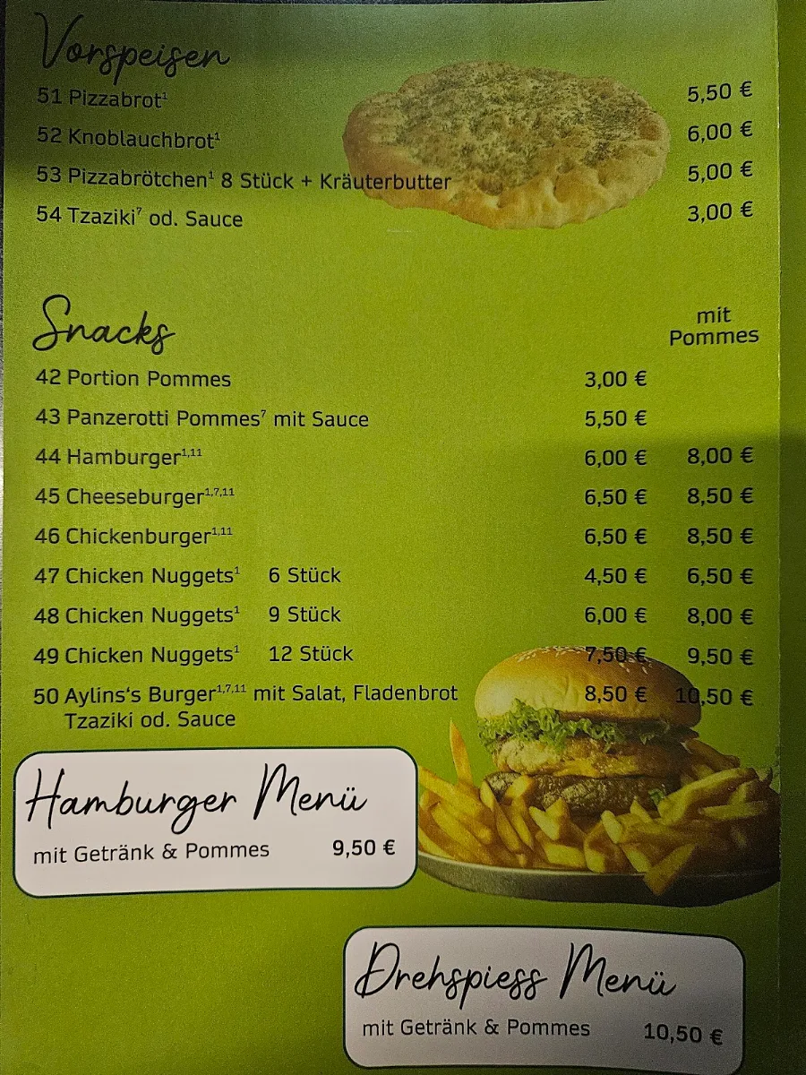 Speisekarte photo 2