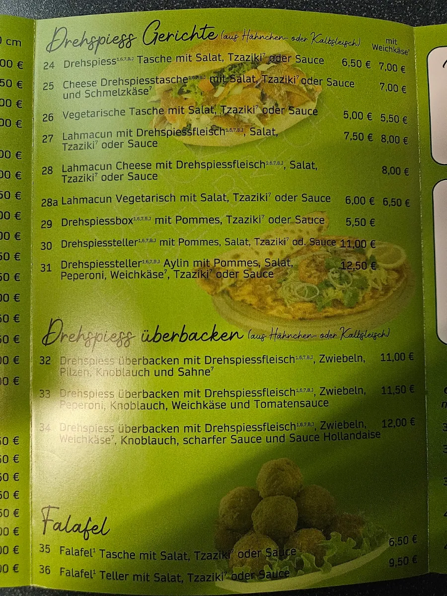Speisekarte photo 4