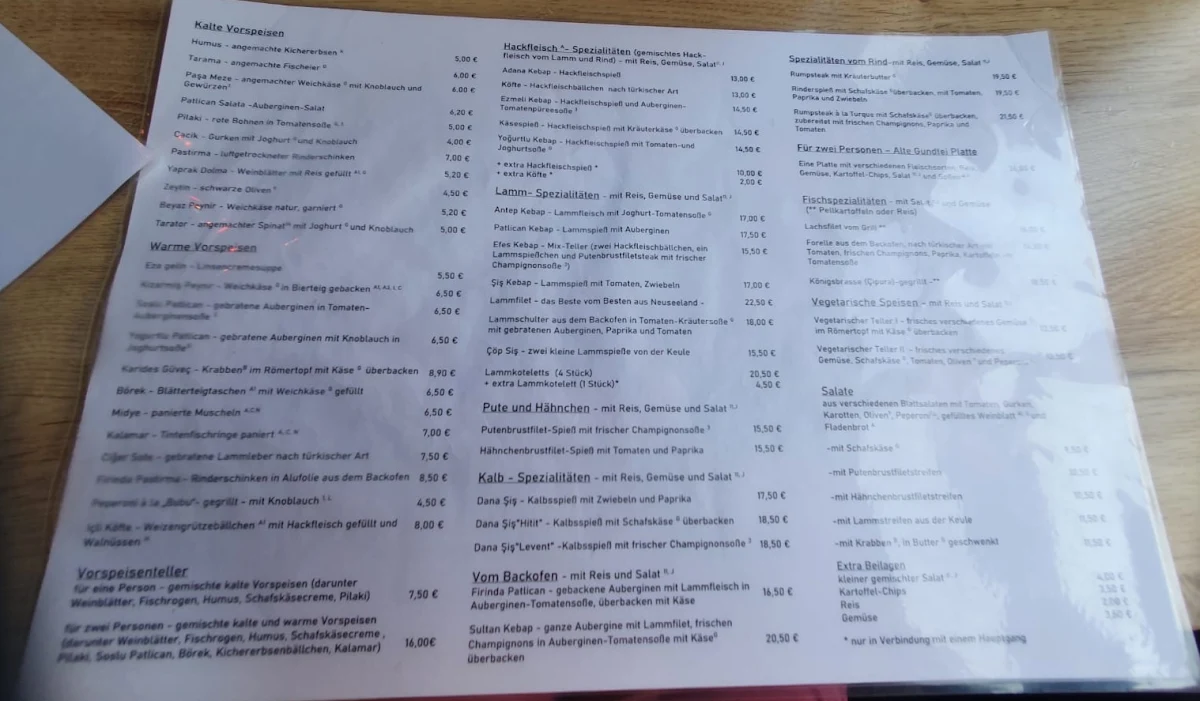 Speisekarte photo 10