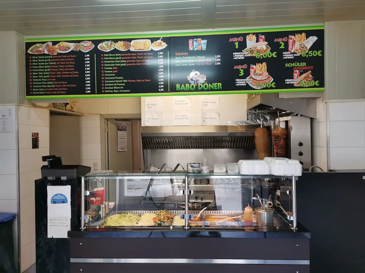 Speisekarte, Babo Döner