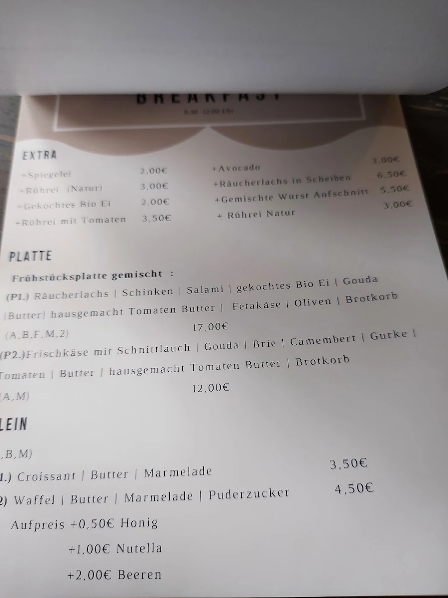 Speisekarte photo 2
