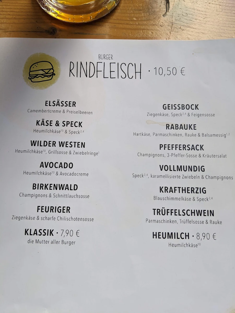 Speisekarte photo 1