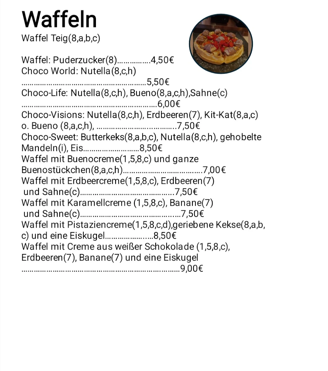 Speisekarte photo 1
