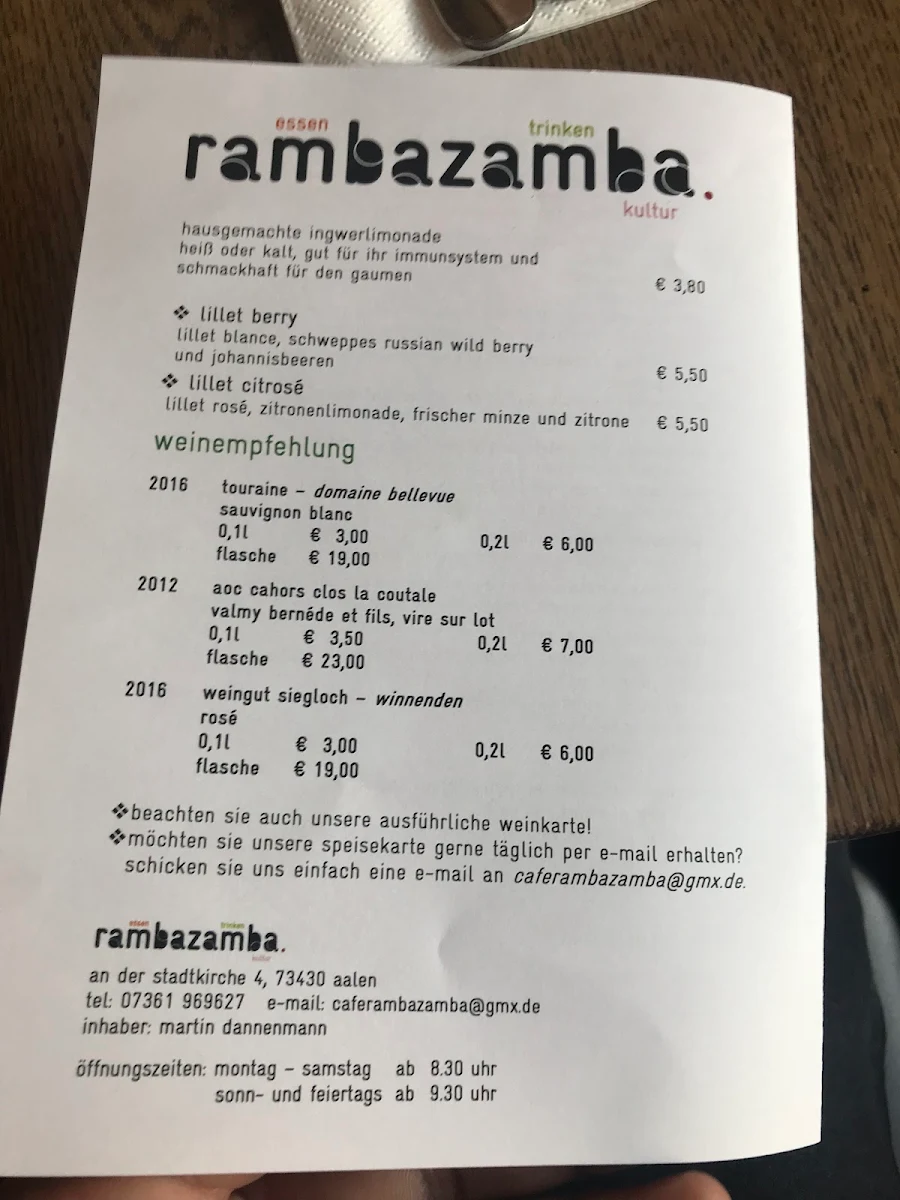Speisekarte photo 8