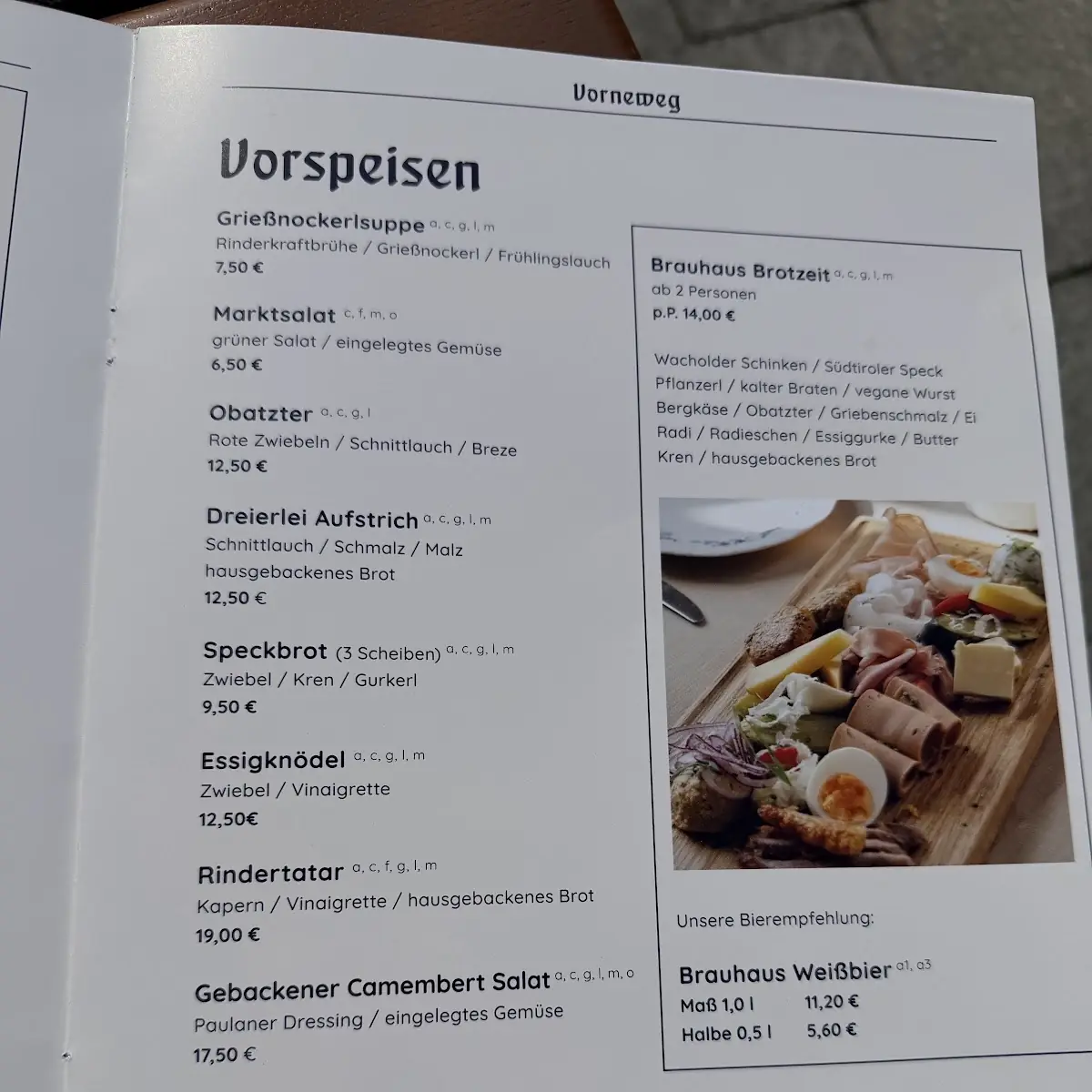 Speisekarte photo 5