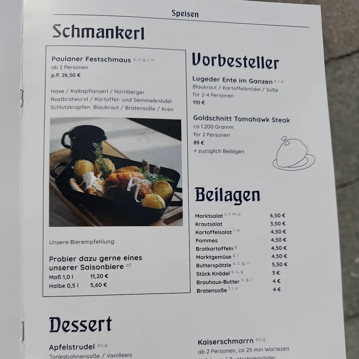 Speisekarte photo 7