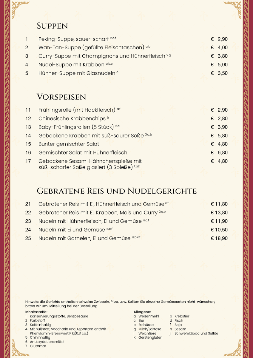 Speisekarte photo 7