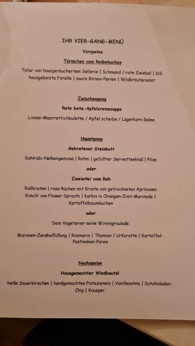 Speisekarte photo 2