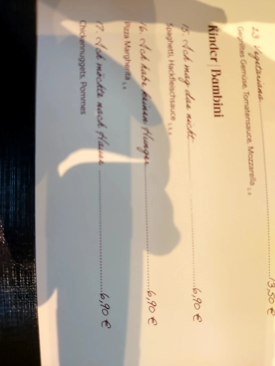 Speisekarte photo 2