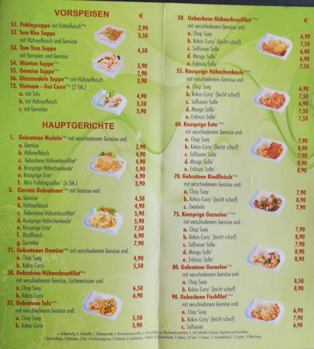 Speisekarte photo 9