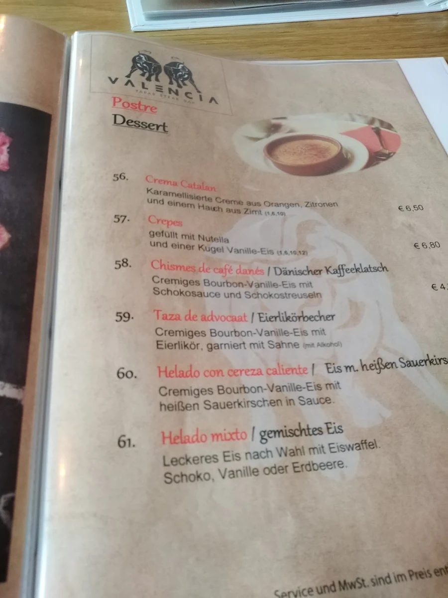 Speisekarte photo 5