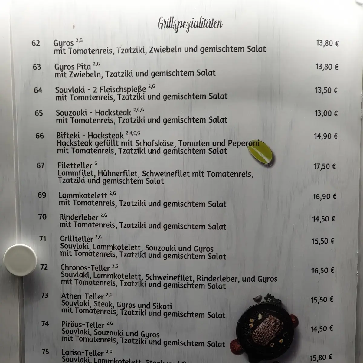 Speisekarte photo 9