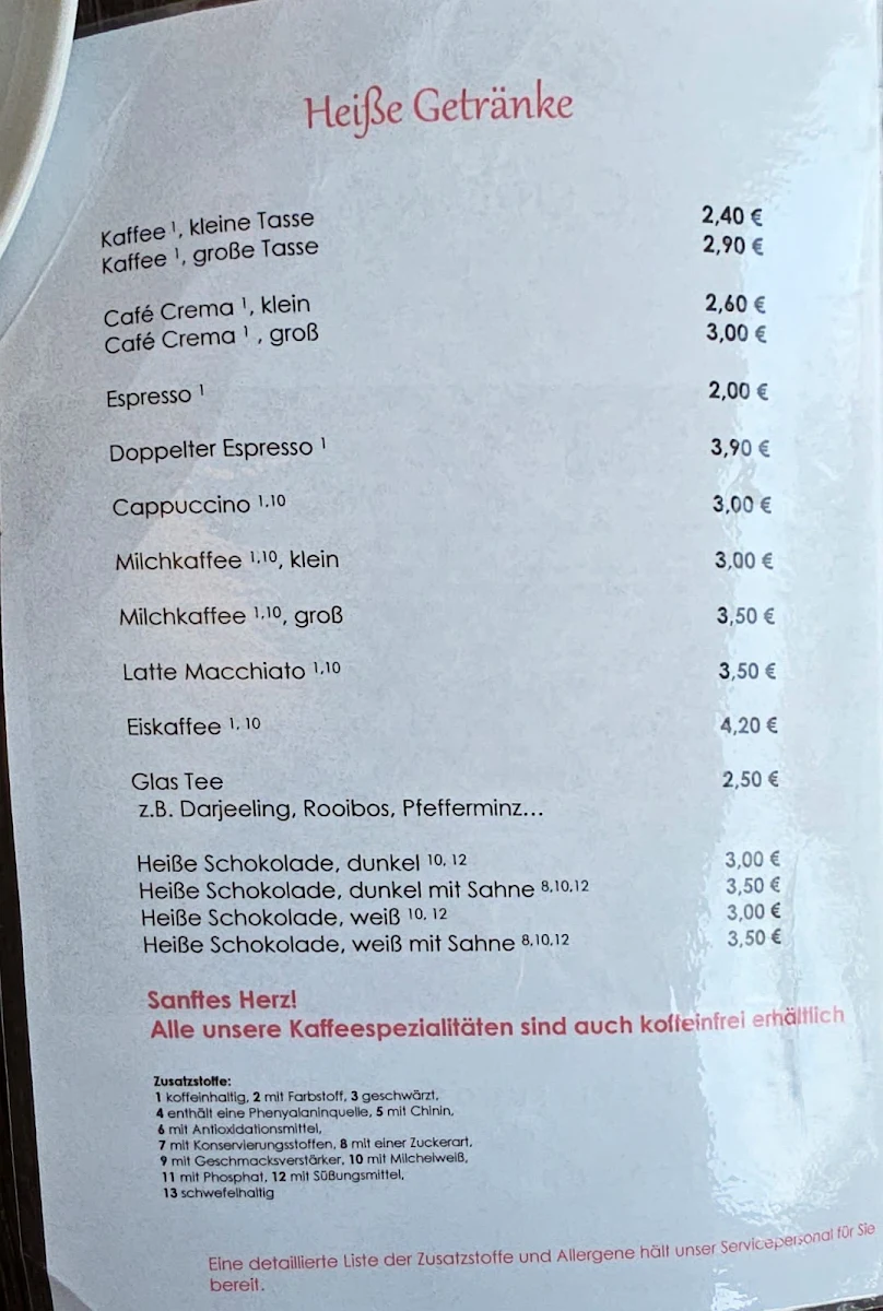 Speisekarte photo 3