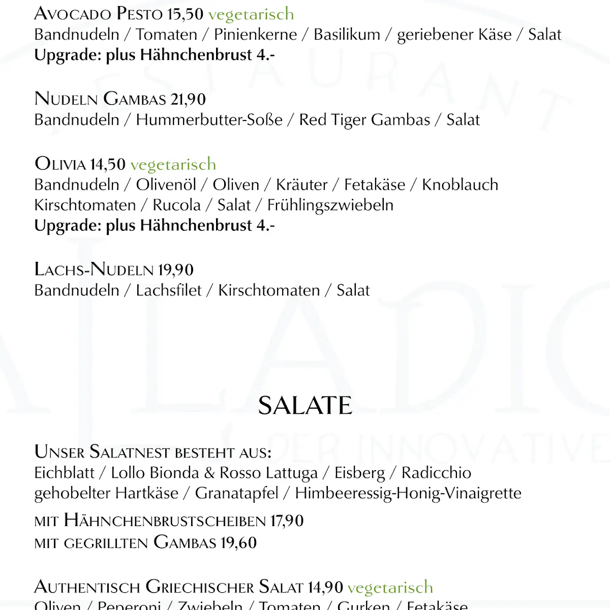 Speisekarte photo 6