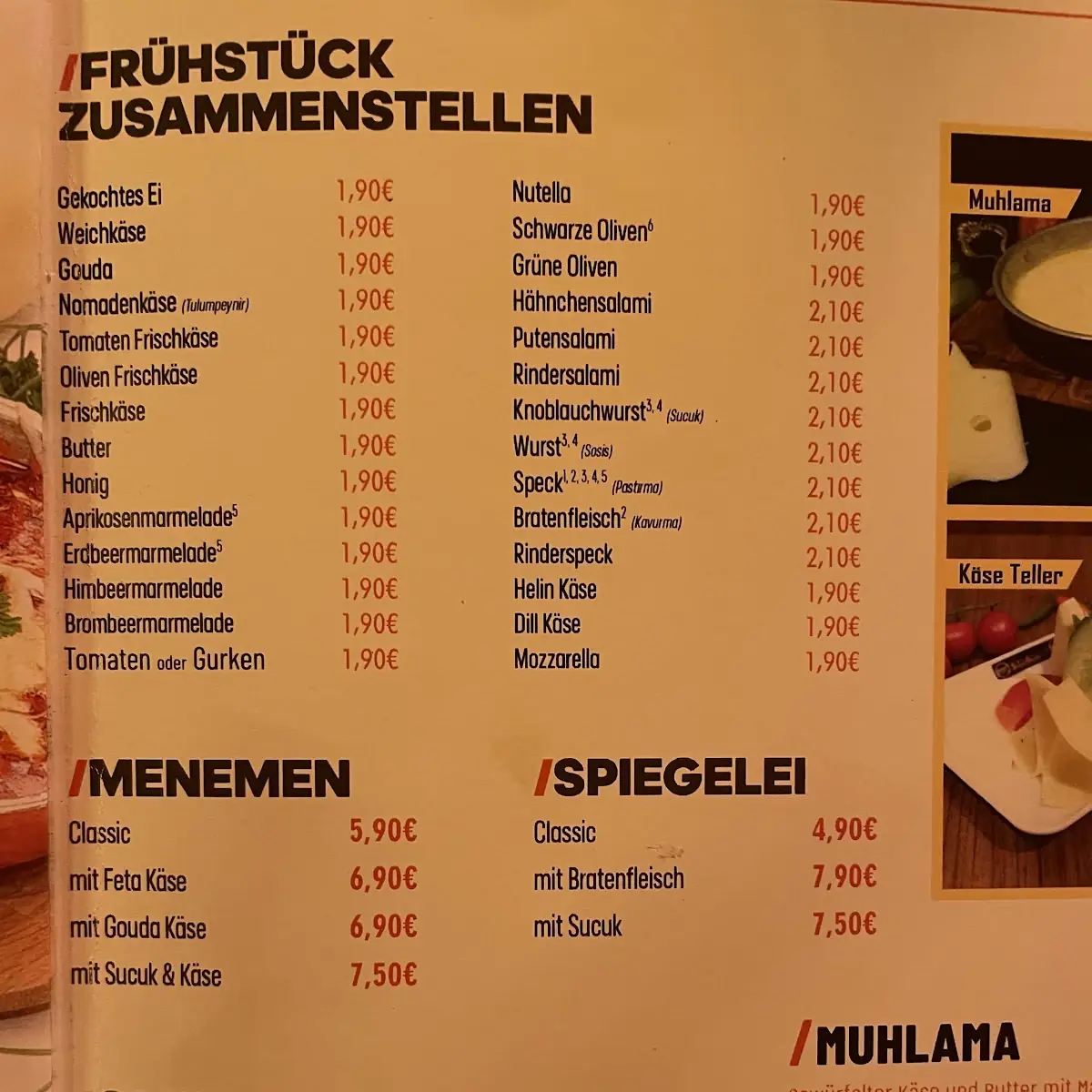 Speisekarte photo 10