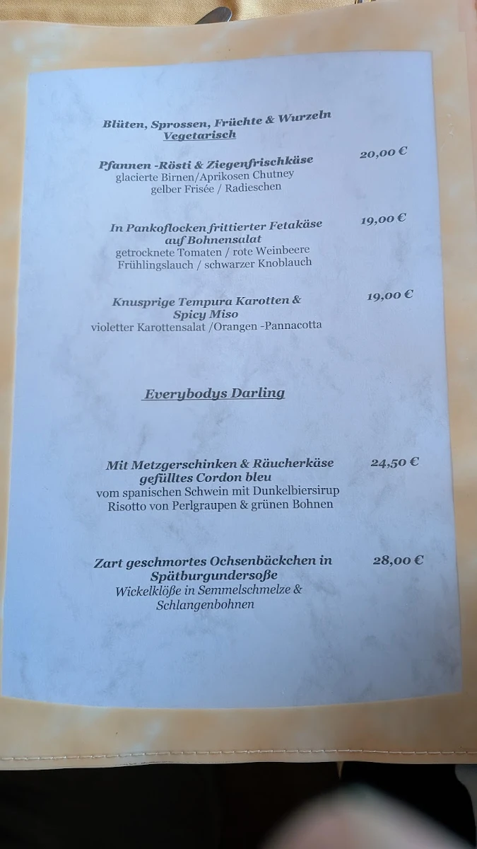 Speisekarte photo 1