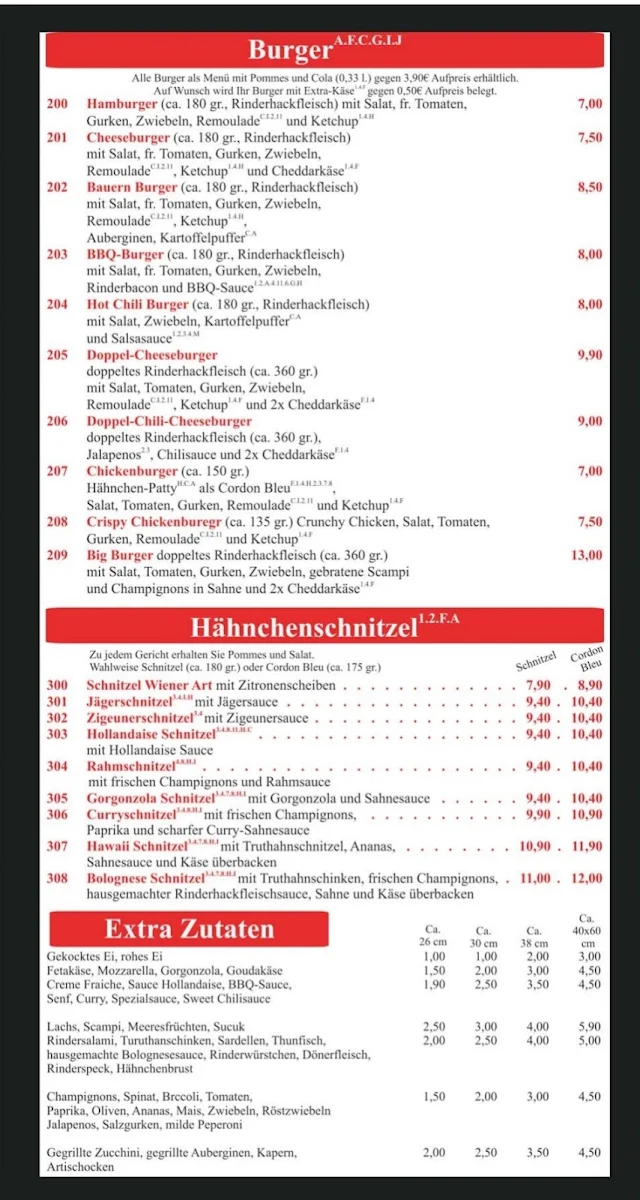 Speisekarte photo 1
