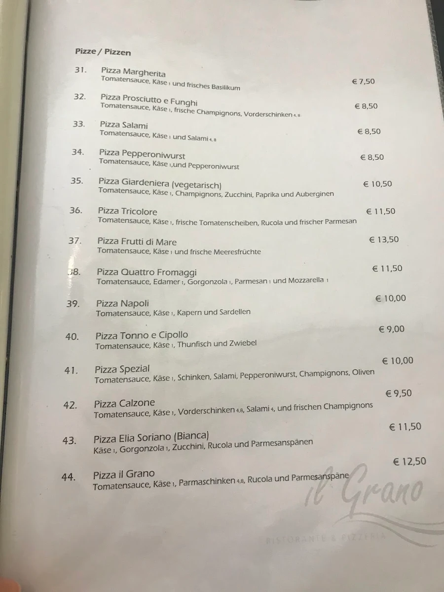 Speisekarte photo 2