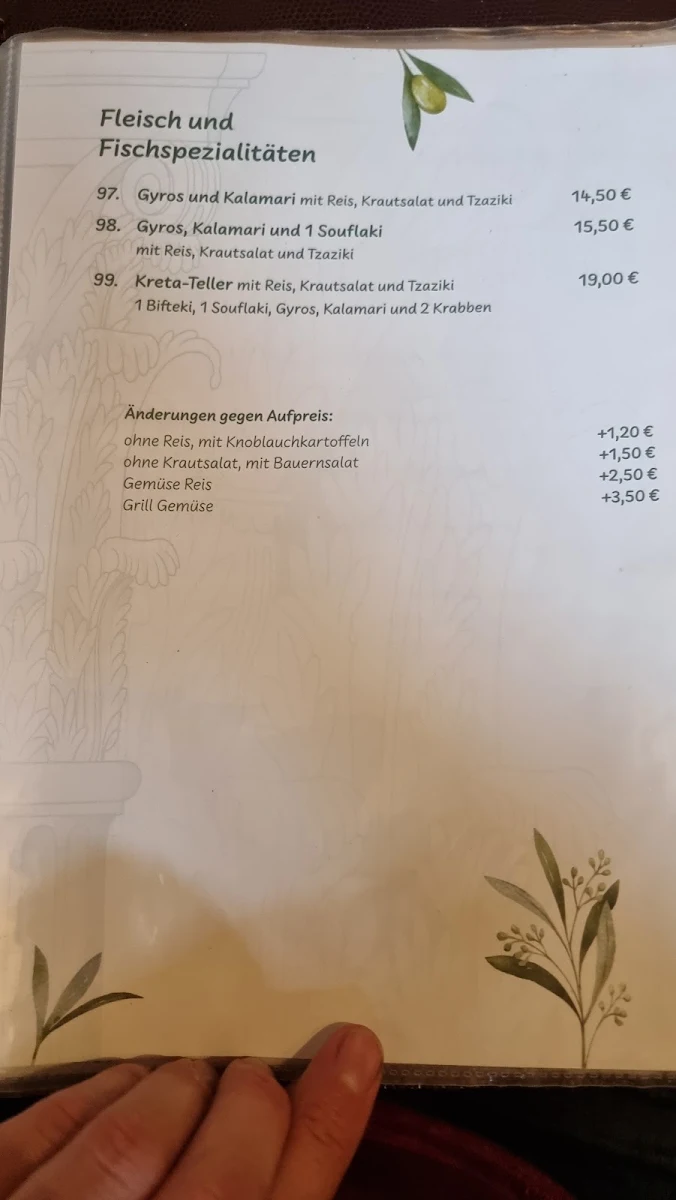 Speisekarte photo 4