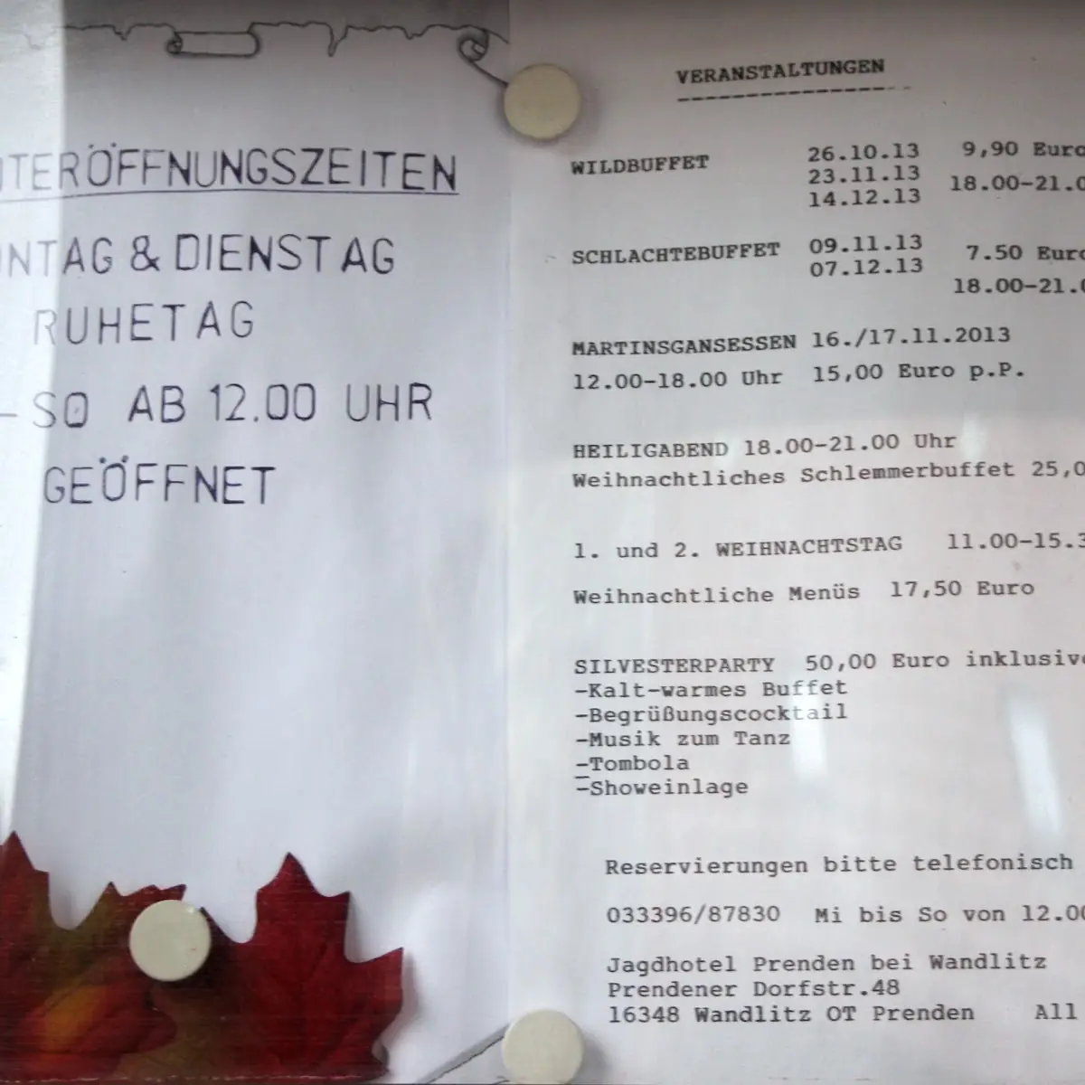 Speisekarte photo 9