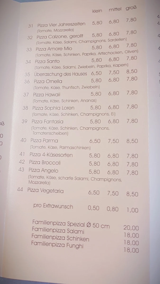 Speisekarte photo 1