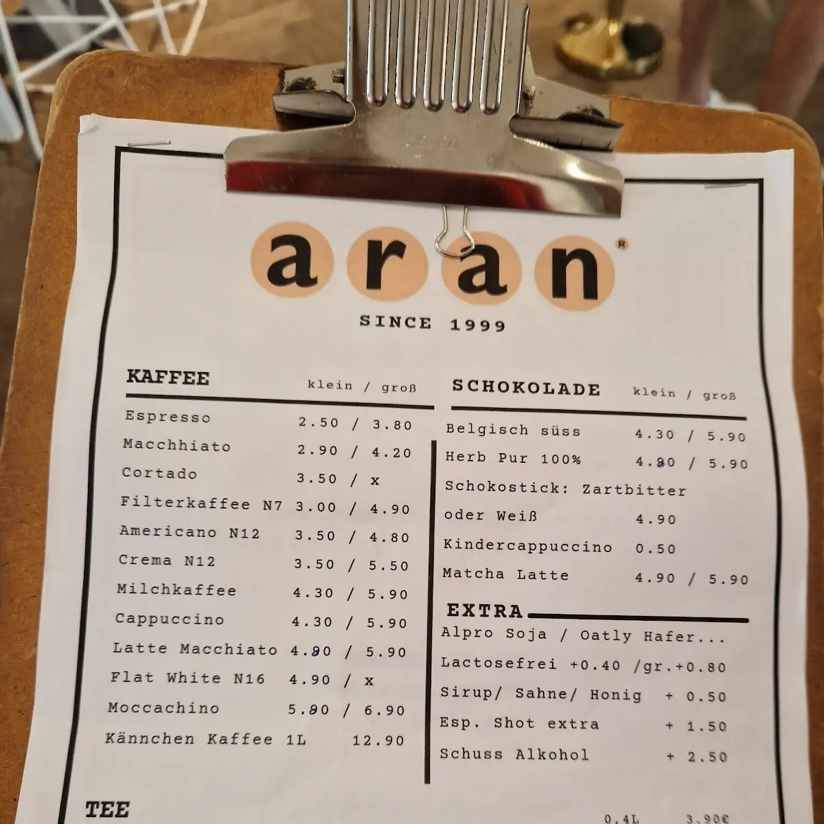 Speisekarte photo 4