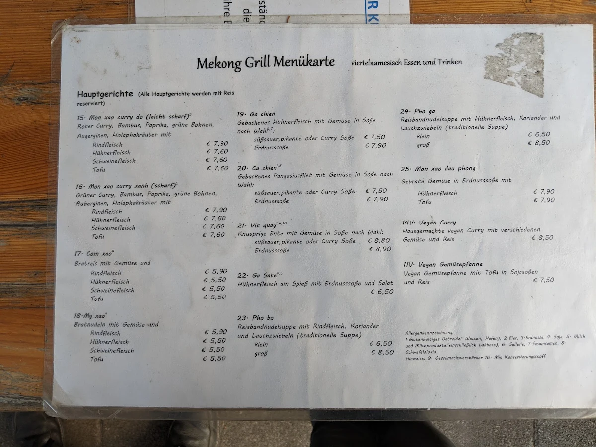 Speisekarte photo 3