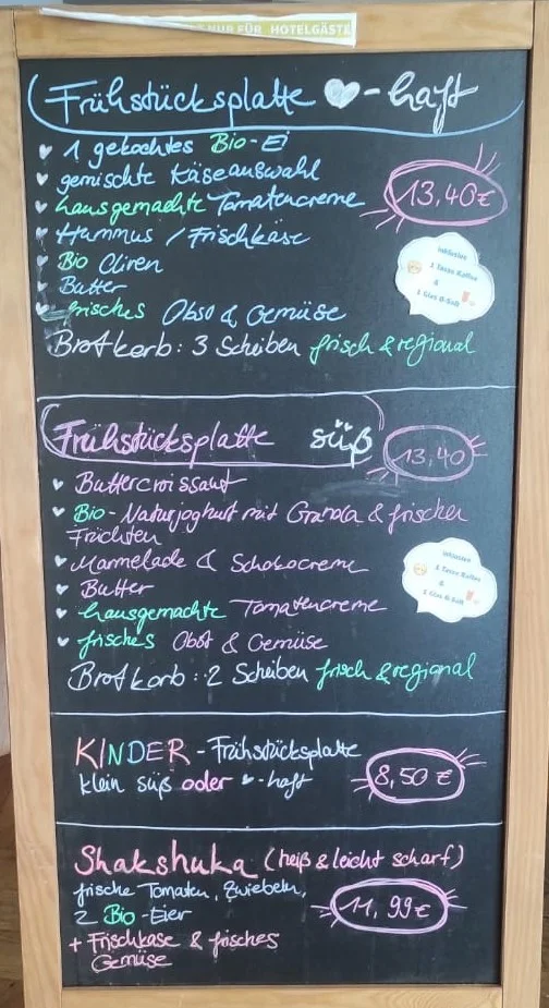 Speisekarte photo 2