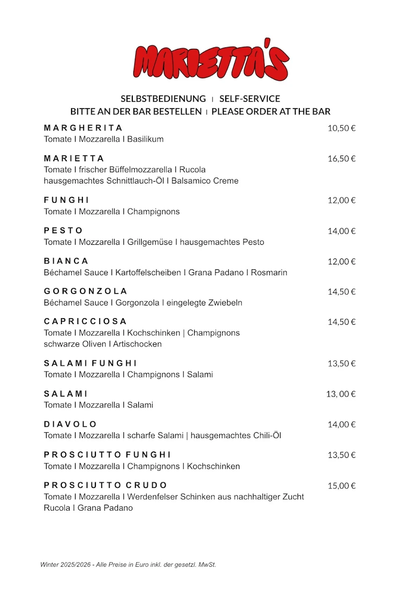 Speisekarte photo 1