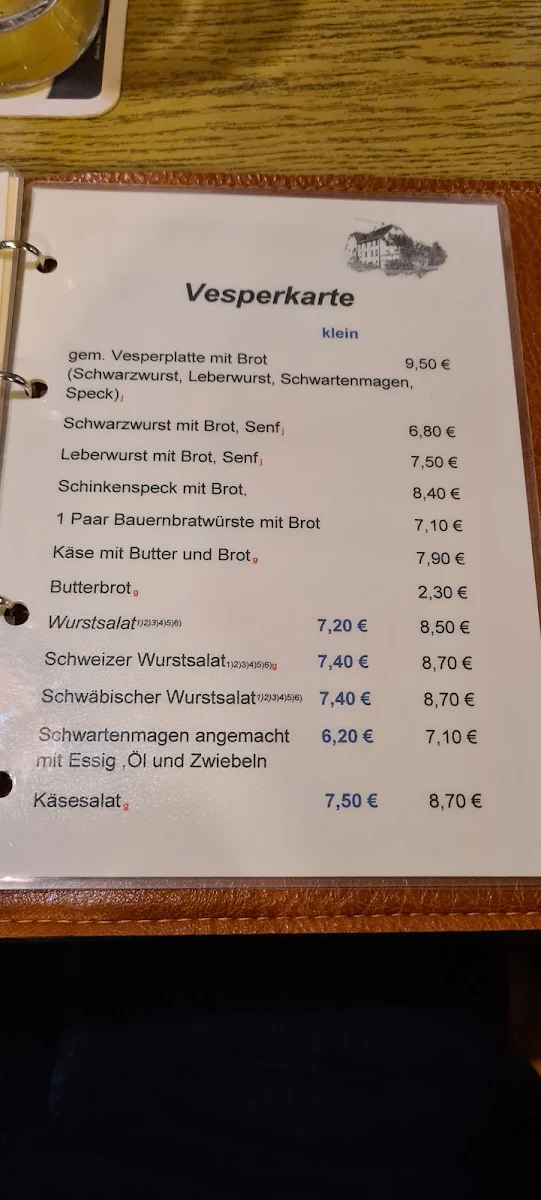 Speisekarte photo 1