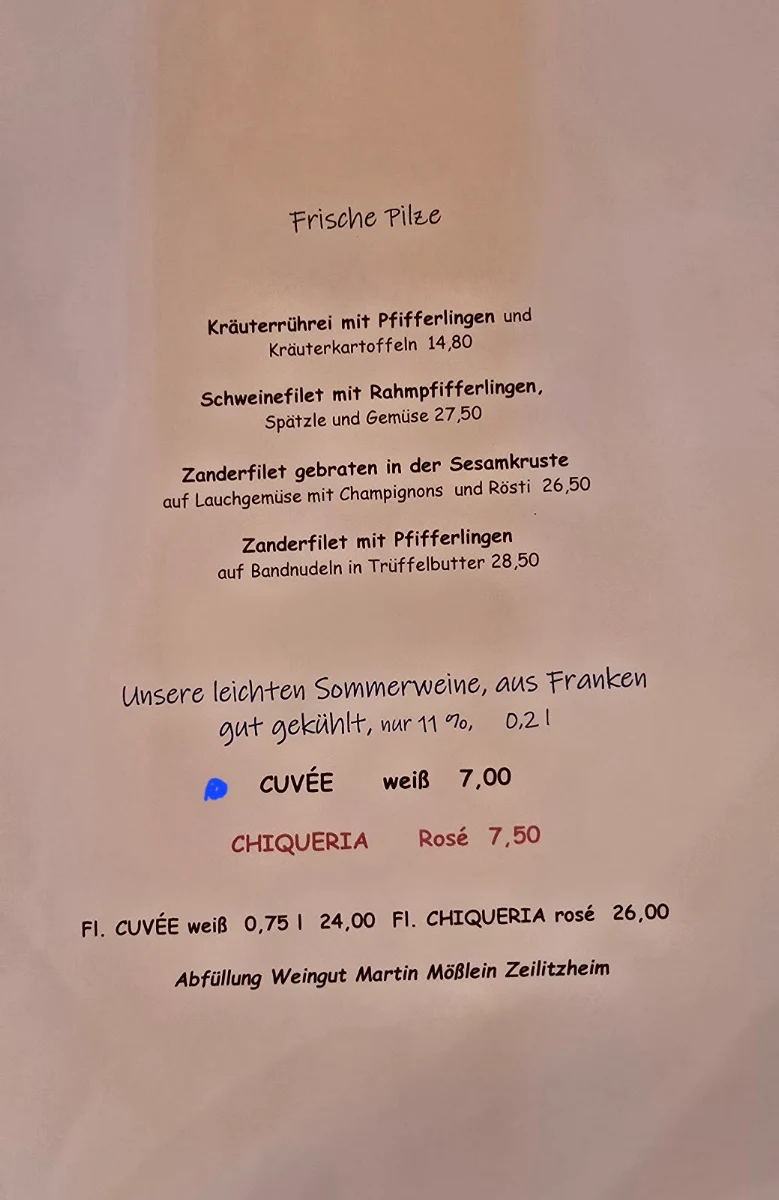 Speisekarte photo 3