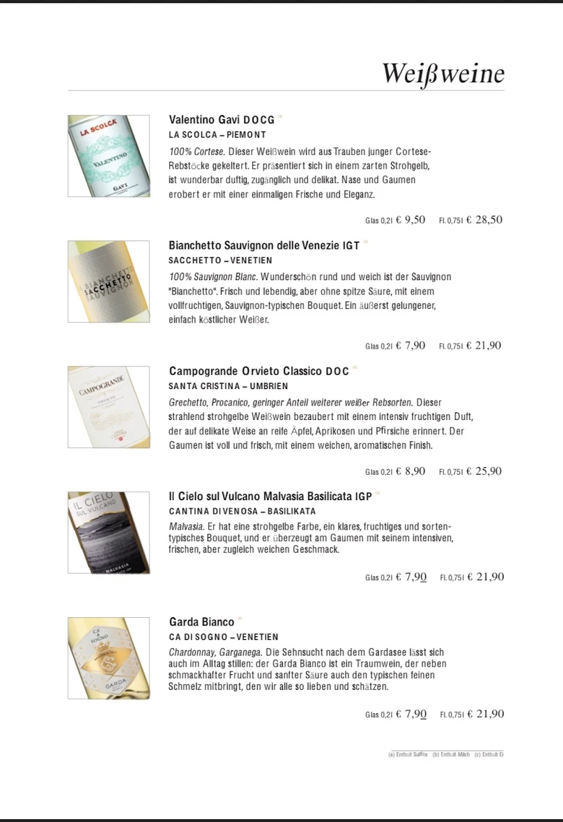 Speisekarte photo 5
