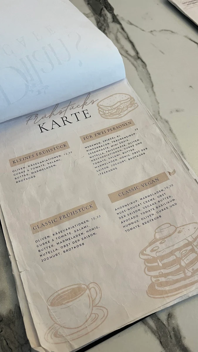 Speisekarte, Dilan‘s Café