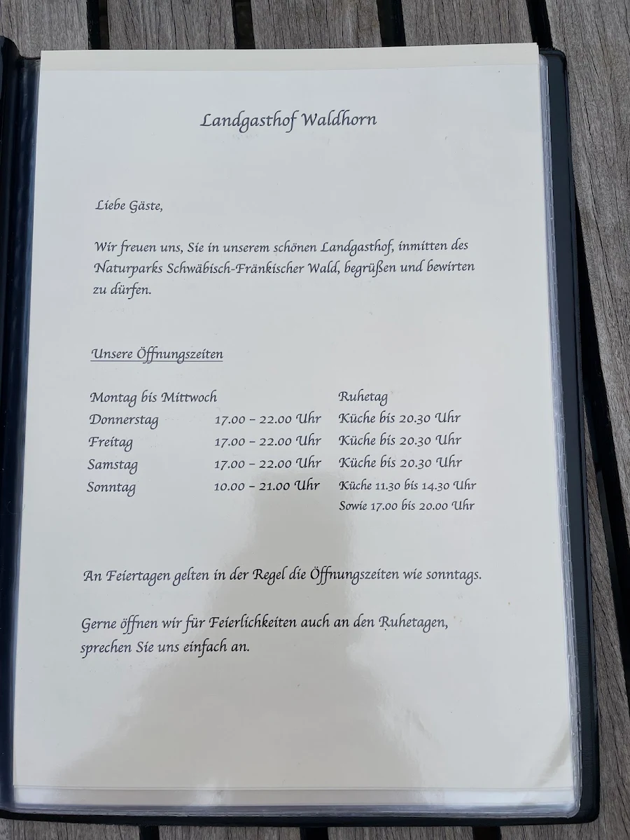 Speisekarte photo 3