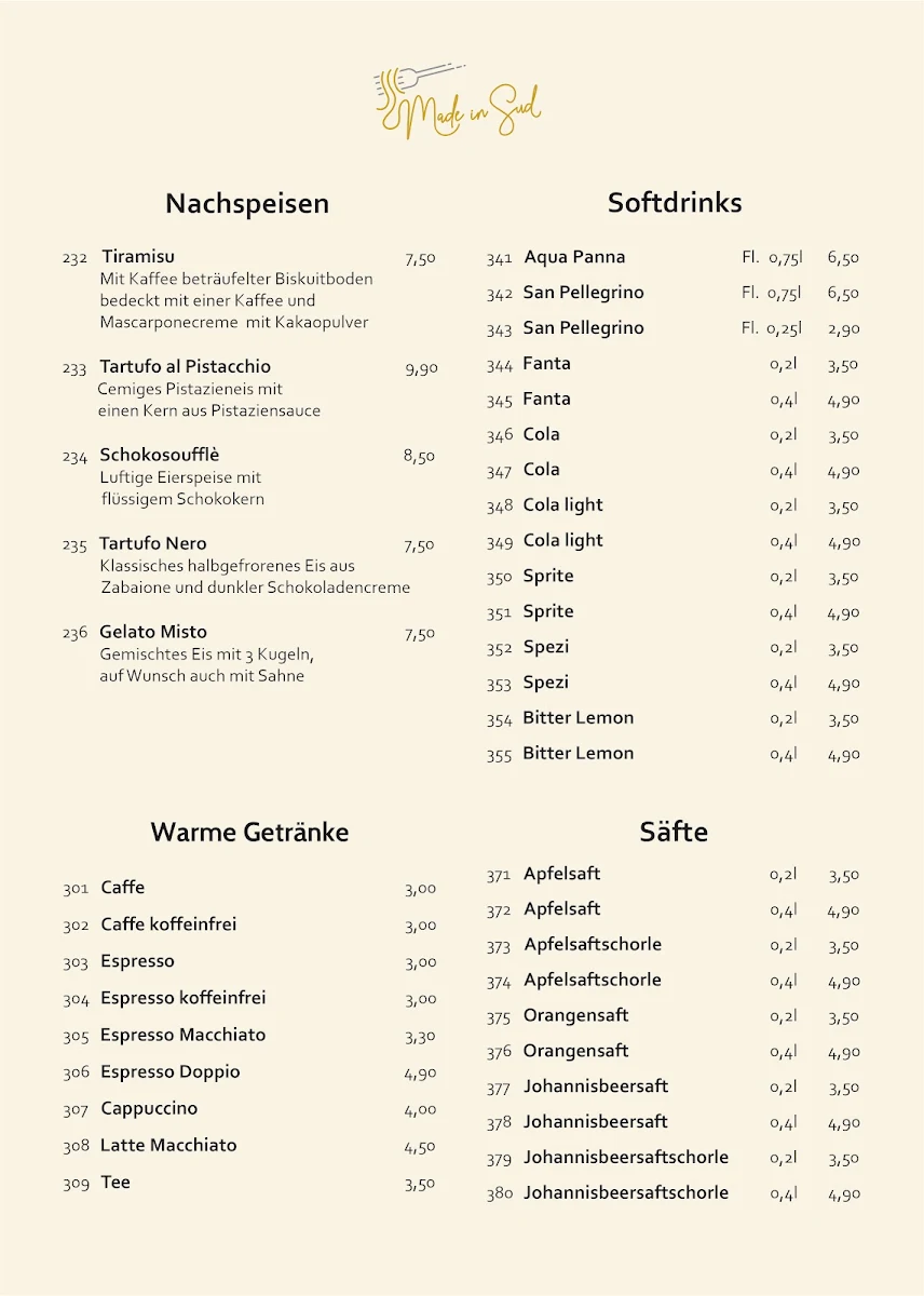 Speisekarte photo 7
