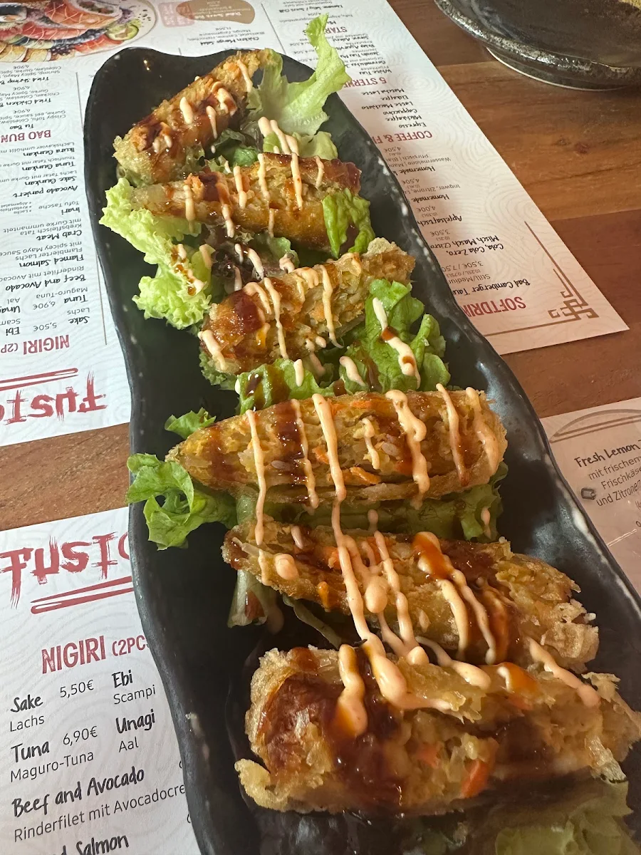 Speisekarte, Fusion Sushi -Sachsenhausen Frankfurt