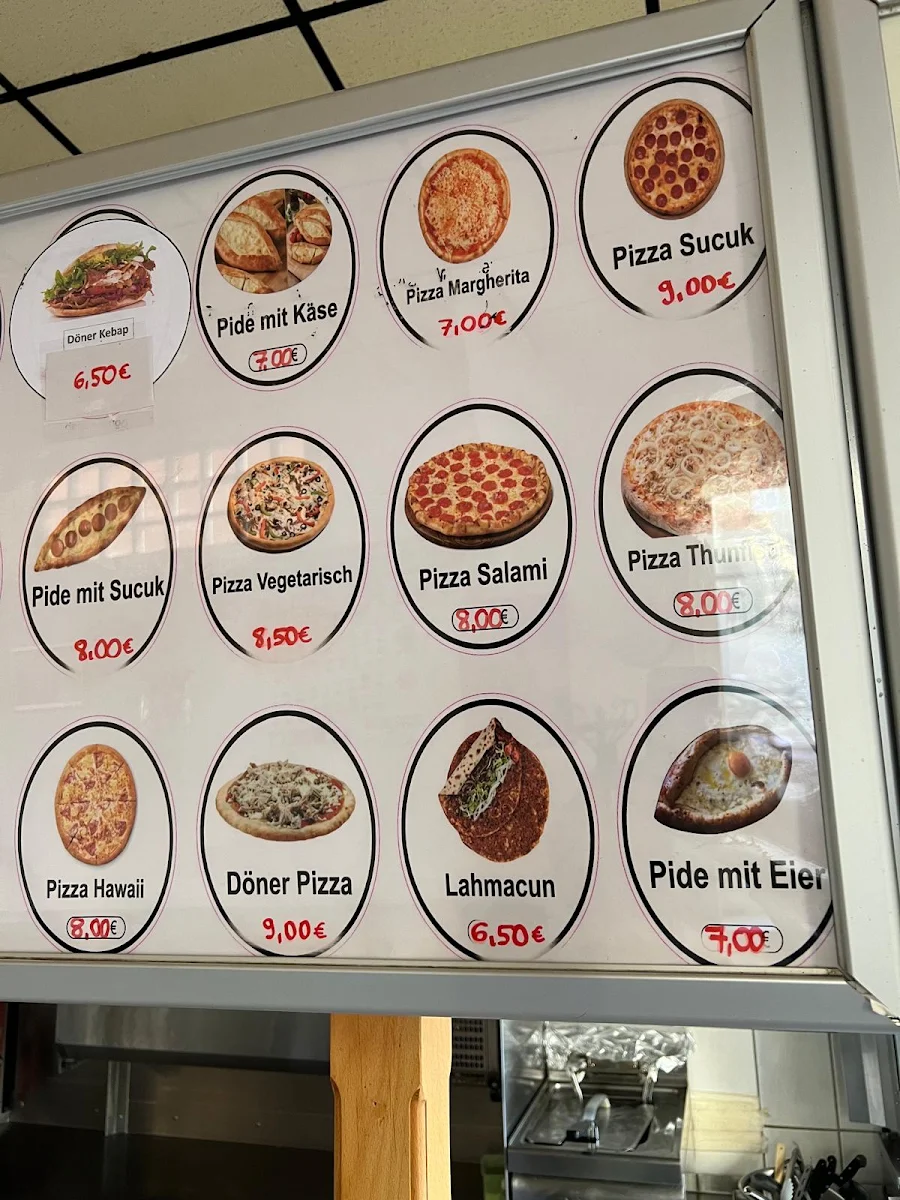 Speisekarte, Deniz Kebap Haus