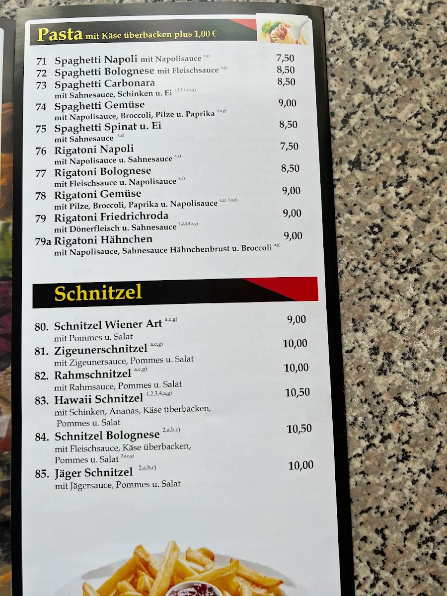 Speisekarte photo 4