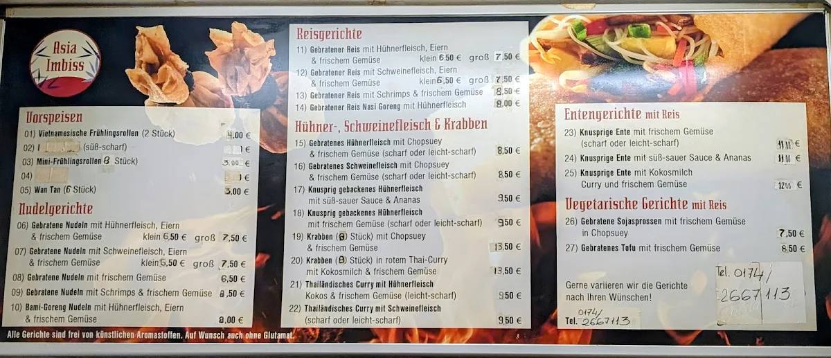 Speisekarte photo 1